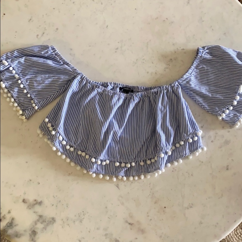 Fun off the shoulder top